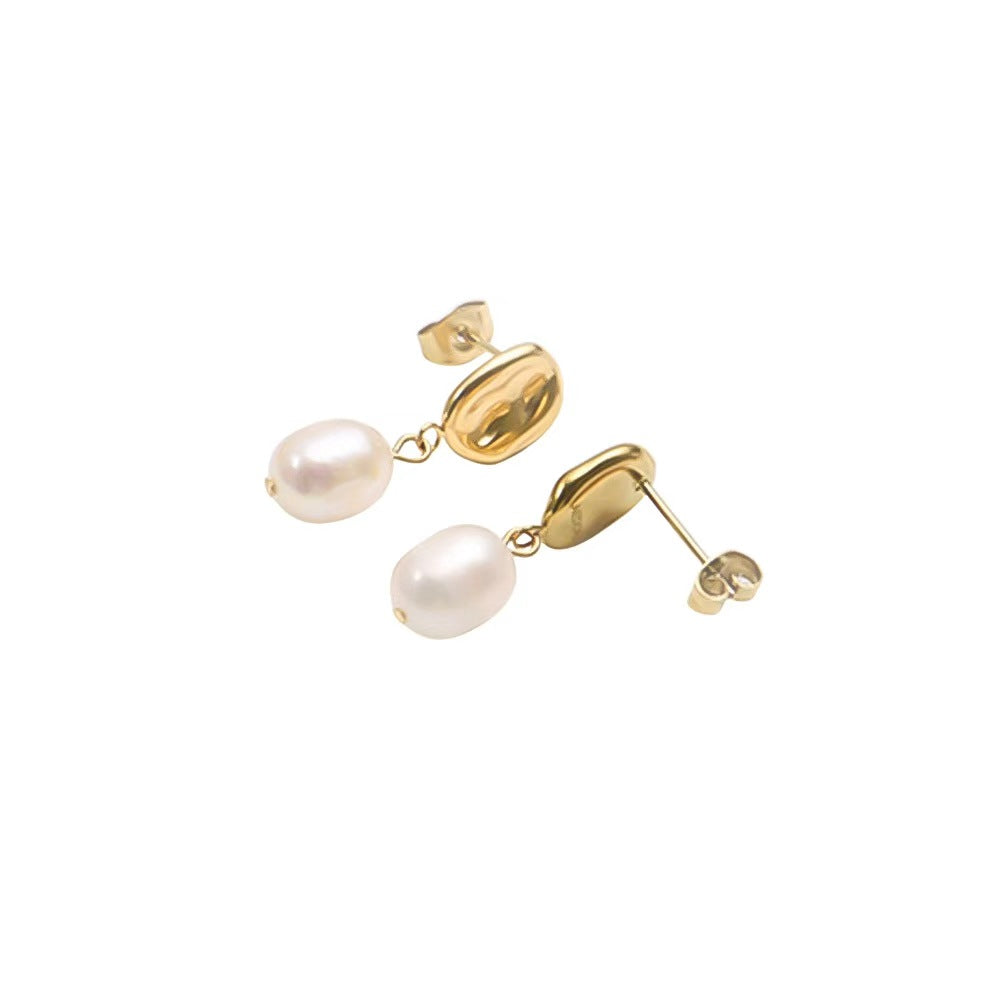 Marina Pearl Drops - Guld